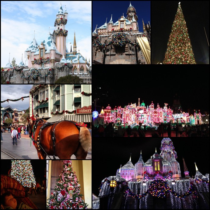 Disneyland Christmas cheer