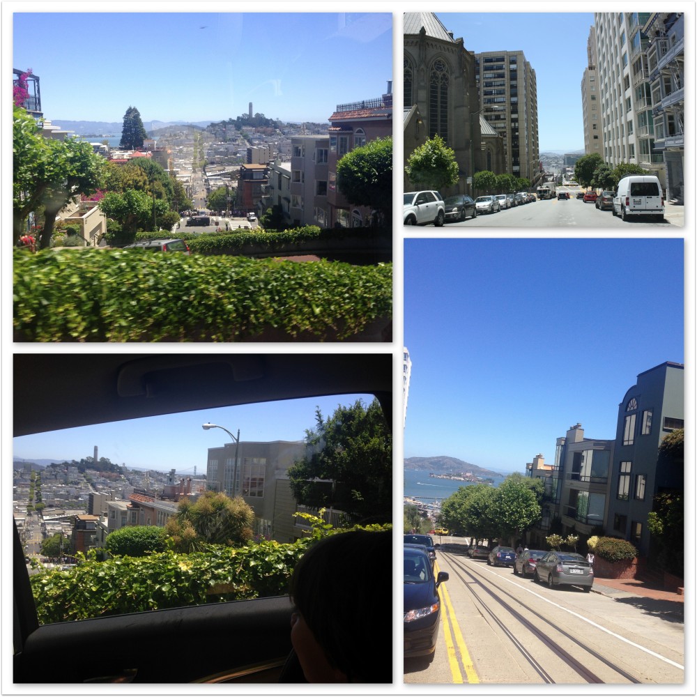 Hilly streets of San Francisco